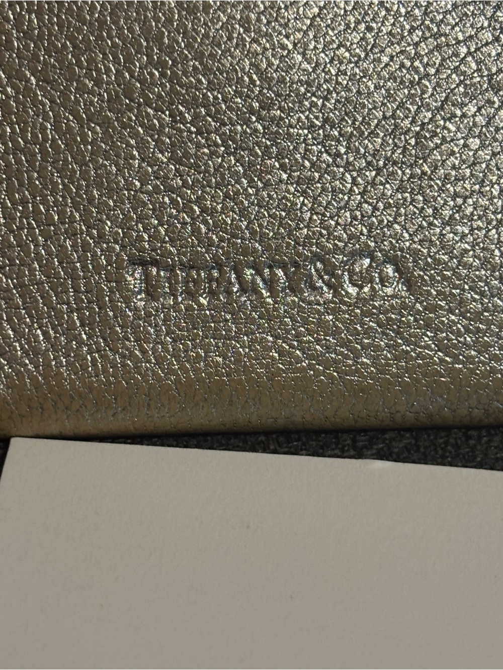 Tiffany & Co. Metallic Envelope Card Case - Silver - Picture 6 of 6
